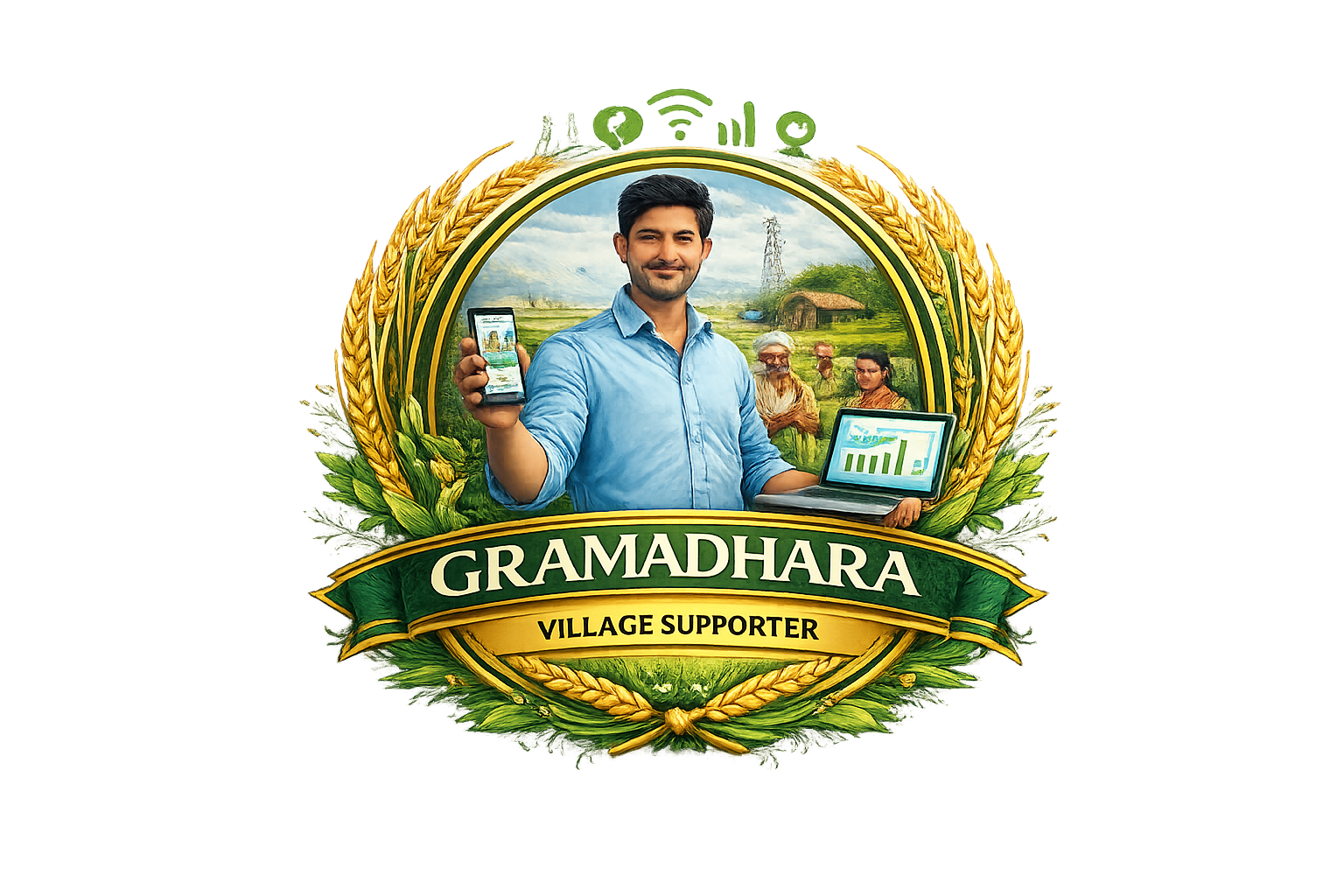 Gramadhara Logo
